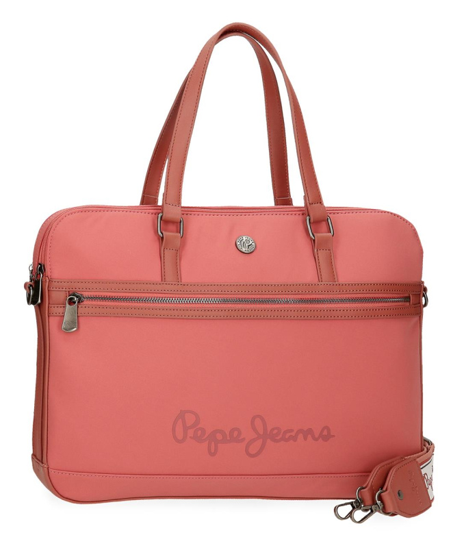 Pepe Jeans Corin dámská taška na notebook 15,6" - terakota