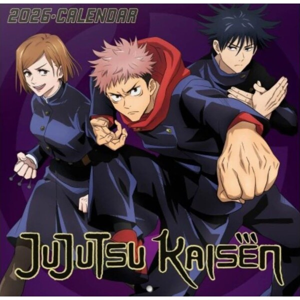 Kalendář Jujutsu Kaisen 2026