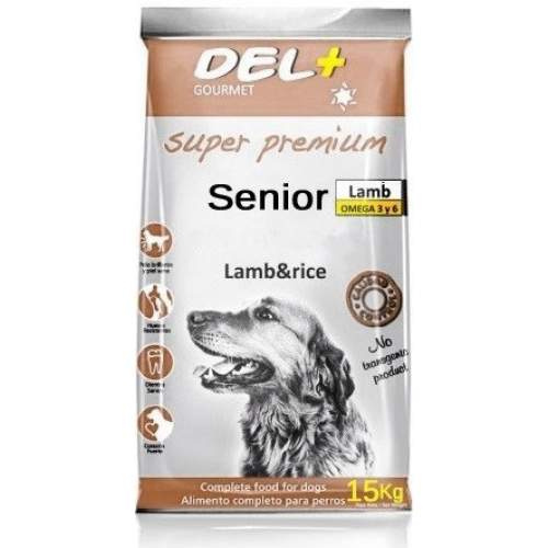 Del+ gourmet senior 15kg