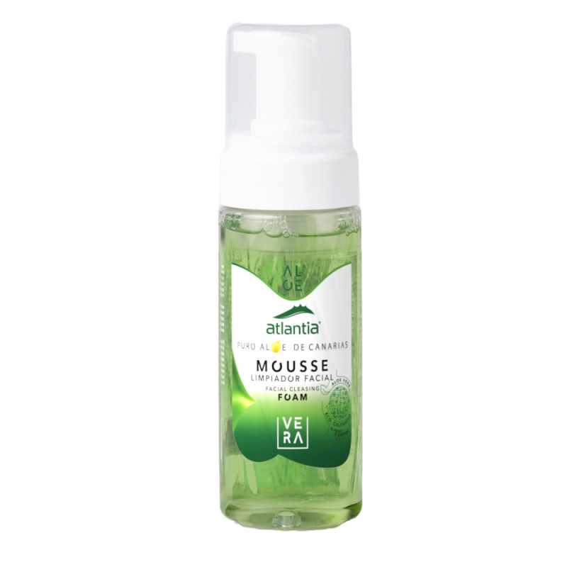 Atlantialoe Čistící pěna na obličej Aloe vera, 150 ml