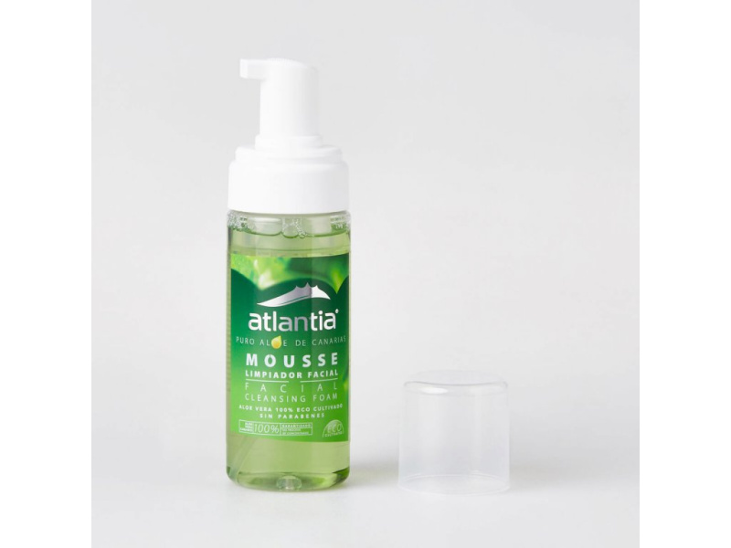 Atlantialoe Čistící pěna na obličej Aloe vera, 150 ml