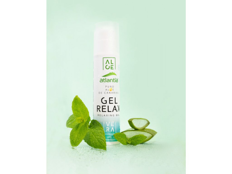 Atlantialoe Uvolňující gel na svalové napětí z Aloe vera, 75 ml