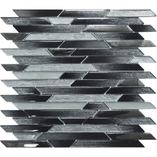 Skleněná mozaika Mosavit Belart gris 30x30 cm mat / lesk BELARTGR