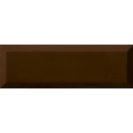 Obklad Ribesalbes Chic Colors cacao bisel 10x30 cm mat CHICC1423