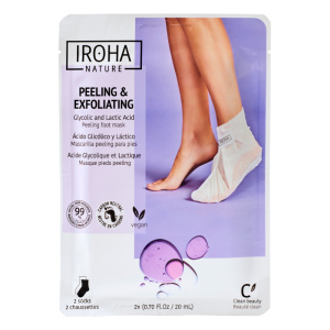 IROHA maska na nohy 1 pár Peelingová