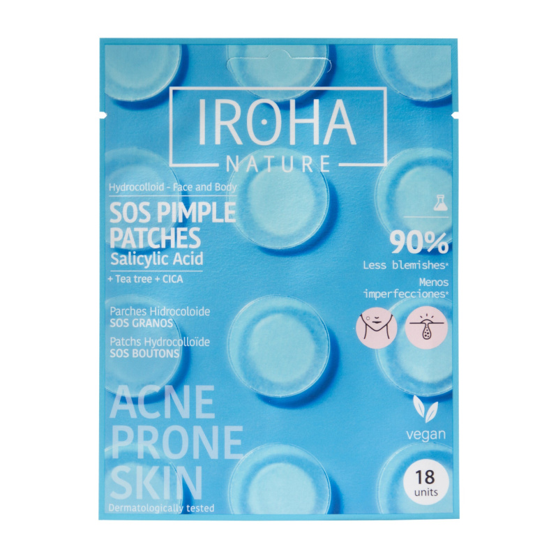 Iroha nature Náplasti na nedokonalosti pleti 18 ks