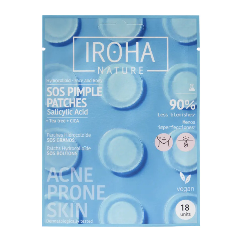 Iroha nature Náplasti na nedokonalosti pleti 18 ks