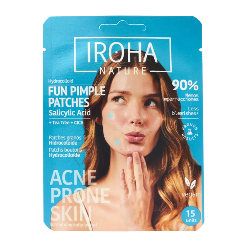 Iroha Náplasti na akné Fun Pimple Patches 15 ks