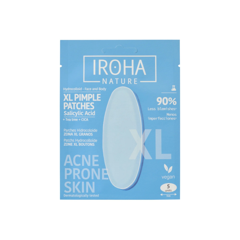 Iroha Extra velké náplasti na akné XL Pimple Patches 5 ks