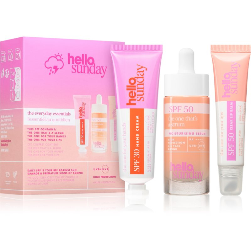 hello sunday the everyday essentials sada pro zářivou pokožku