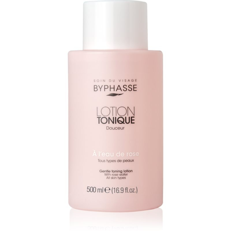 BYPHASSE Lotion Tonique pleťové tonikum s růžovou vodou 500 ml