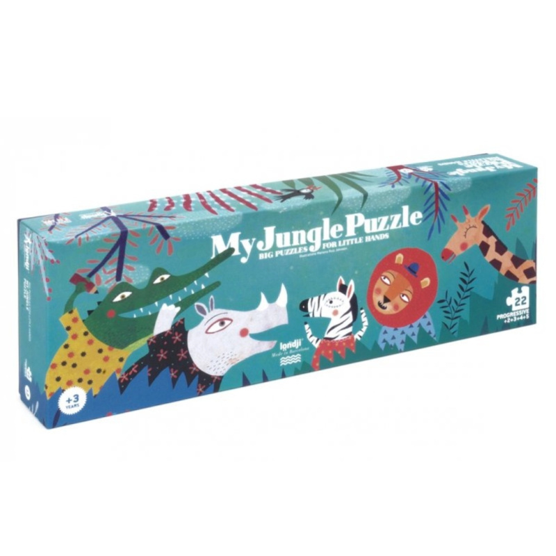Veľké puzzle Jungle - puzzle z kategorie 15 - 60 dílků