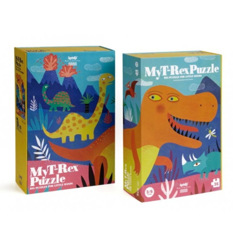 Puzzle Můj kamarád dinosaurus 36 dílků