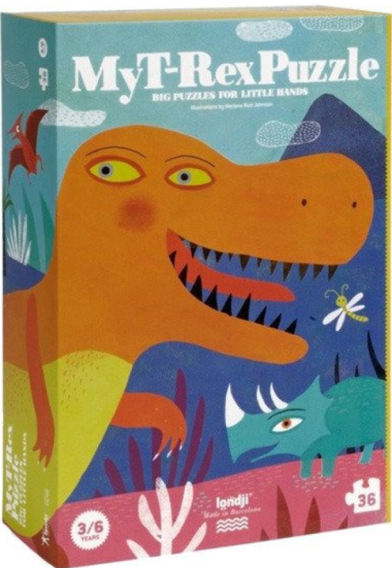 Puzzle Můj kamarád dinosaurus 36 dílků