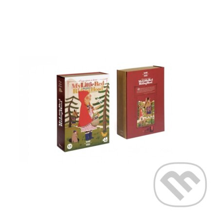 Veľké puzzle Červená čiapočka - puzzle z kategorie 15 - 60 dílků