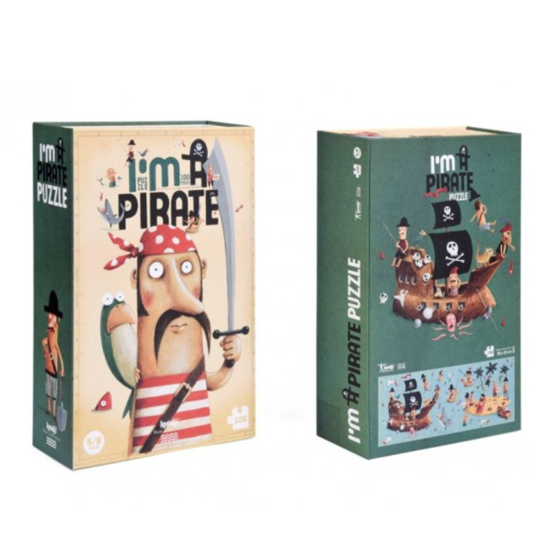 Veľké puzzle Ja som pirát - puzzle z kategorie 60 - 300 dílků