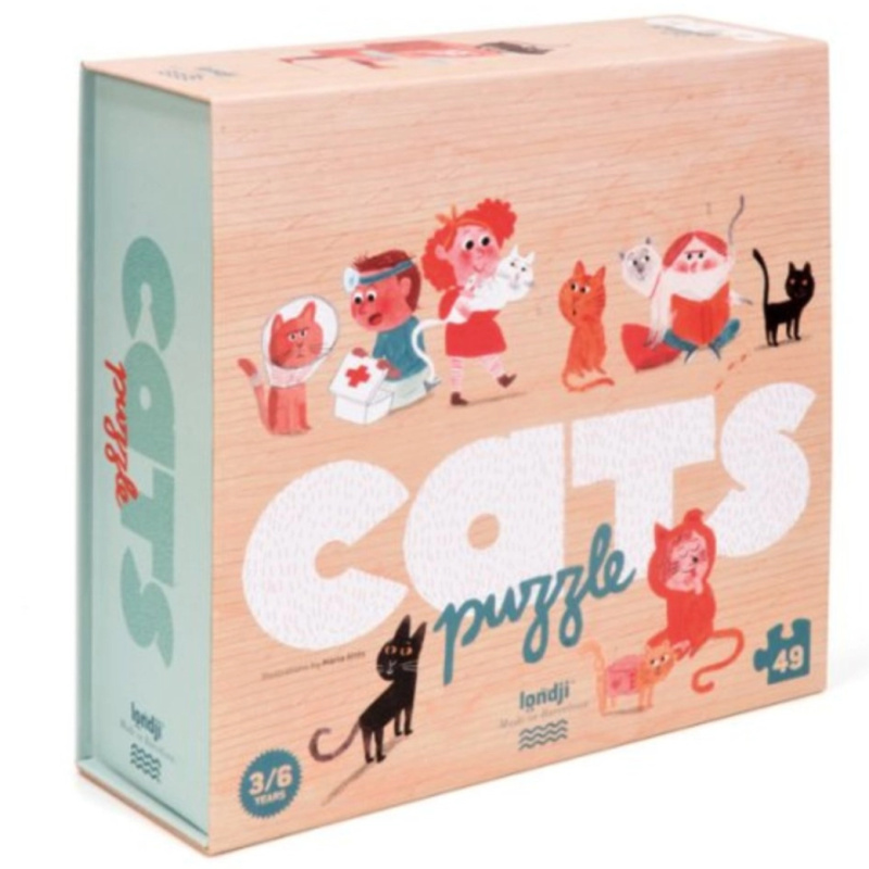 Mačičková - puzzle z kategorie 15 - 60 dílků