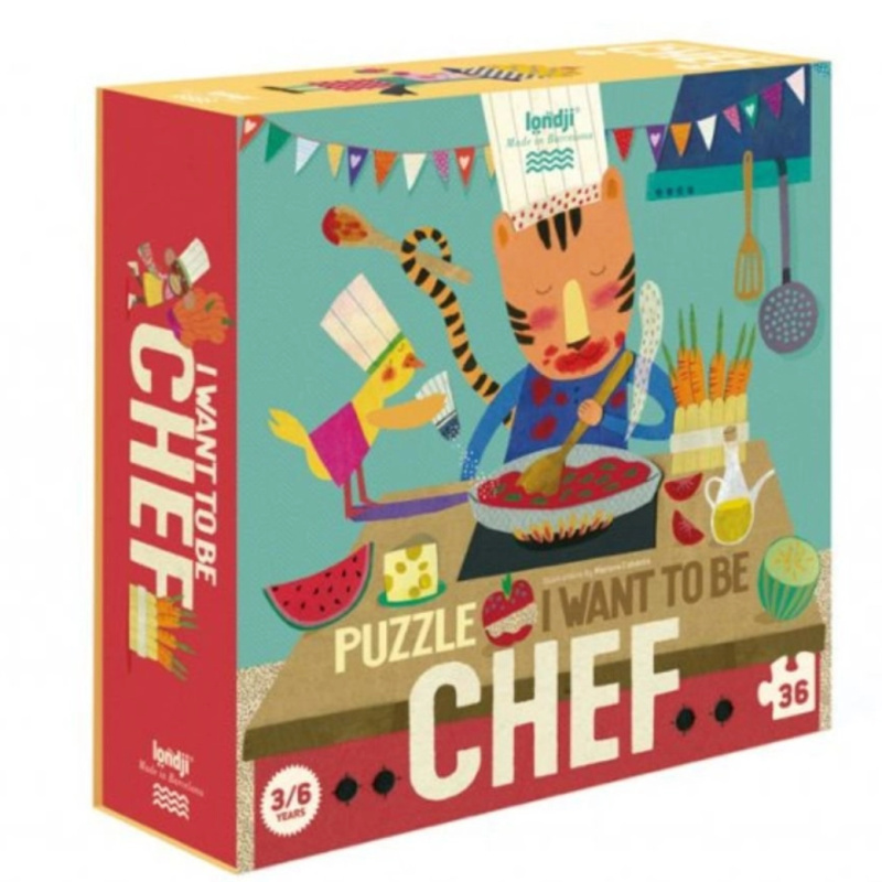 Chcem byť šéfkuchárom - puzzle z kategorie 15 - 60 dílků