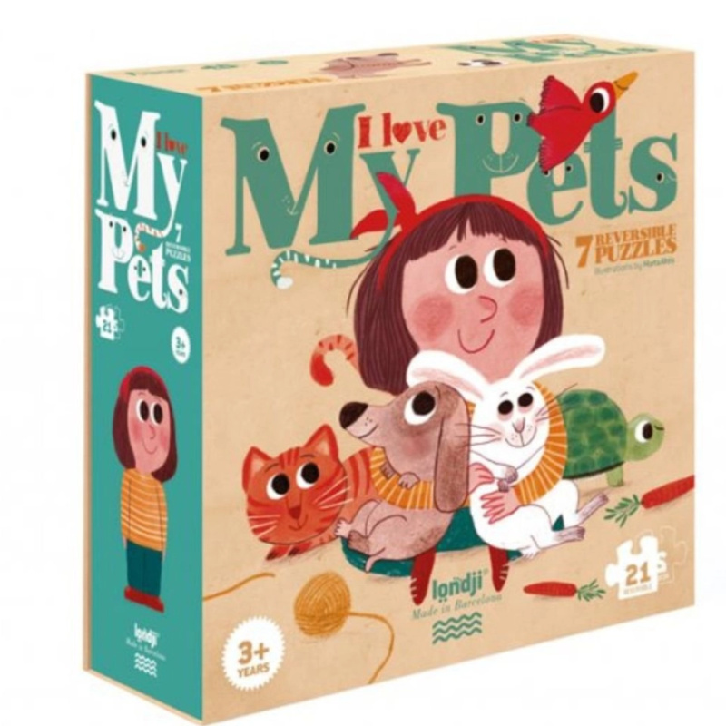 Všetci moji maznáčikovia - puzzle z kategorie 15 - 60 dílků