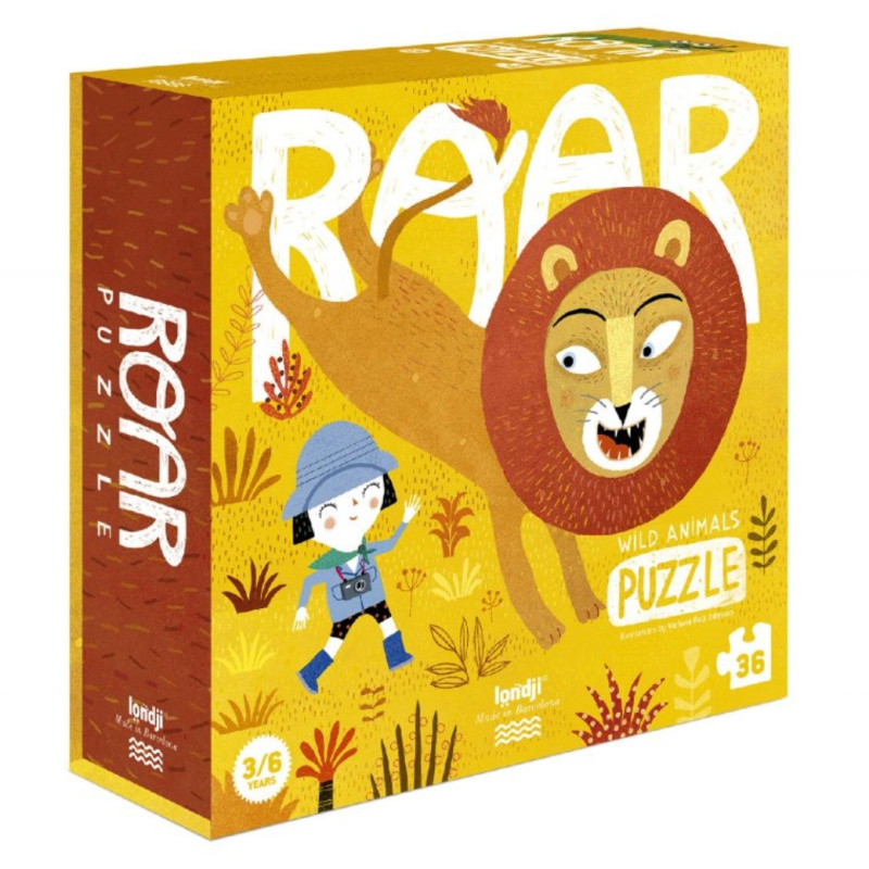 Divoké zvieratá - puzzle z kategorie 15 - 60 dílků