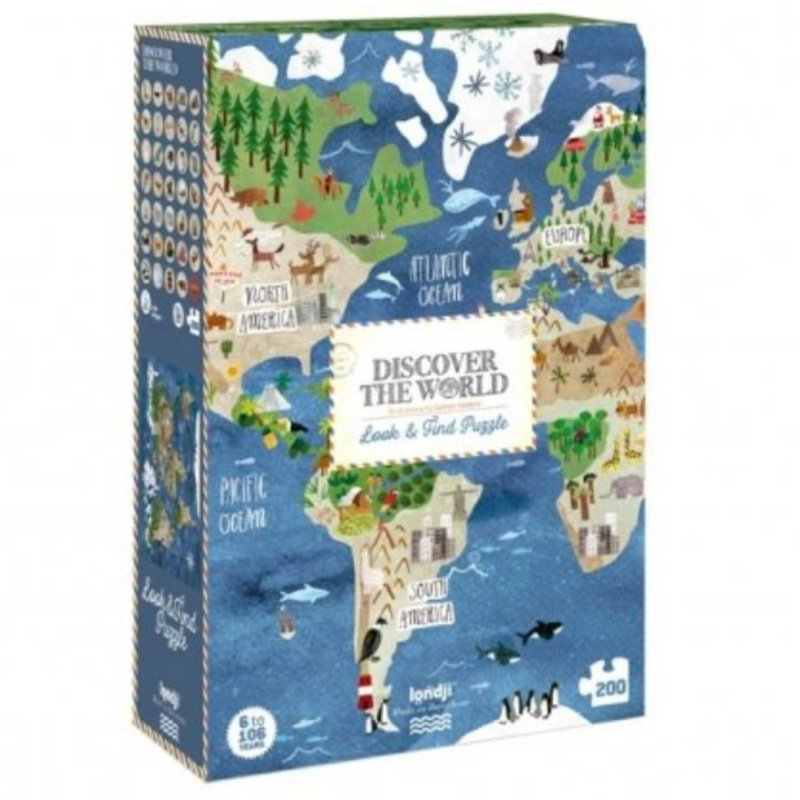 Veľké puzzle Objavuj svet - puzzle z kategorie 60 - 300 dílků