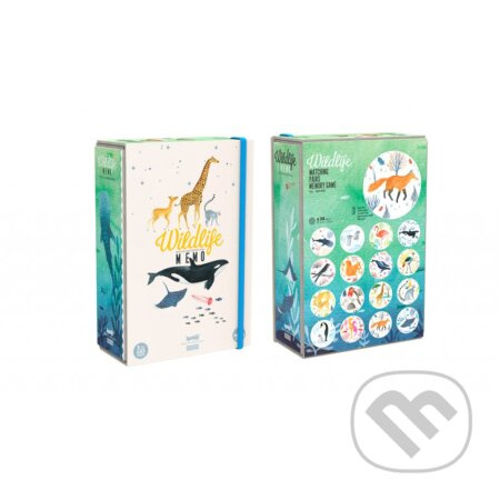 Pexeso divoká zvieratka - hra z kategorie Karty, pexeso