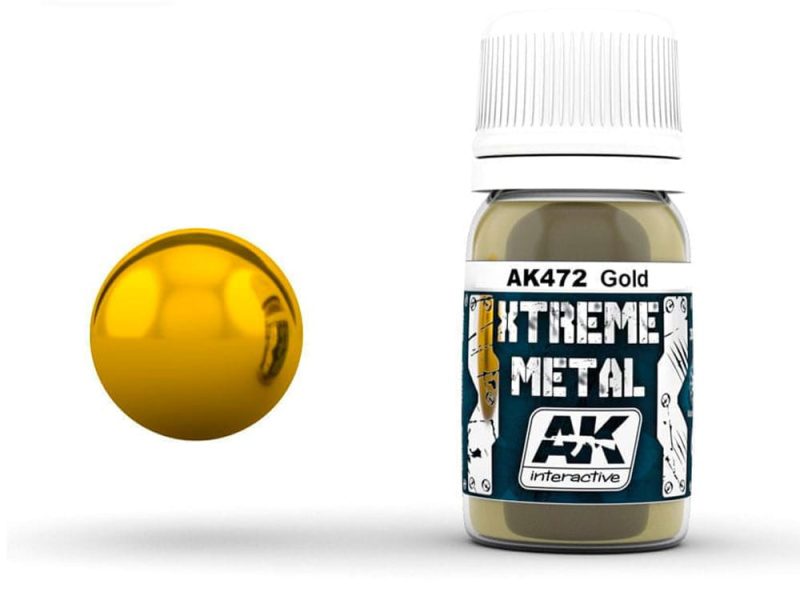 AK Interactive: Xtreme Metal - Gold