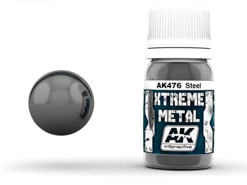 AK Interactive: Xtreme Metal - Steel