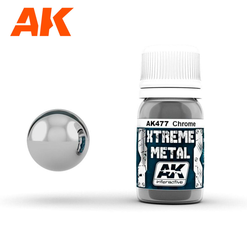 AK Interactive: Xtreme Metal - Chrome