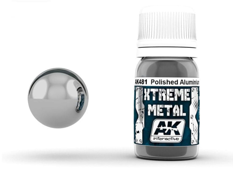 AK Interactive: Xtreme Metal - Polished Aluminium