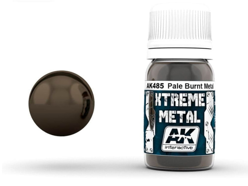 AK Interactive: Xtreme Metal - Pale Burnt Metal