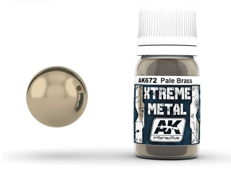 AK Interactive: Xtreme Metal - Pale Brass