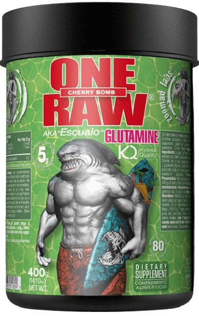 Zoomad Labs One Raw® Glutamine 400 g - bez příchuti