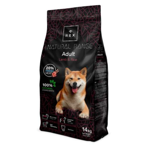 Rex Natural Adult Lamb & Rice 14kg