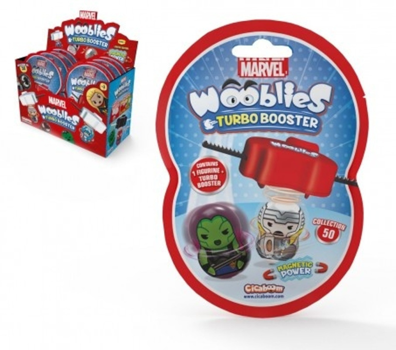 Wooblies magnetické postavičky s turbo vystřelovačem - 4 cm