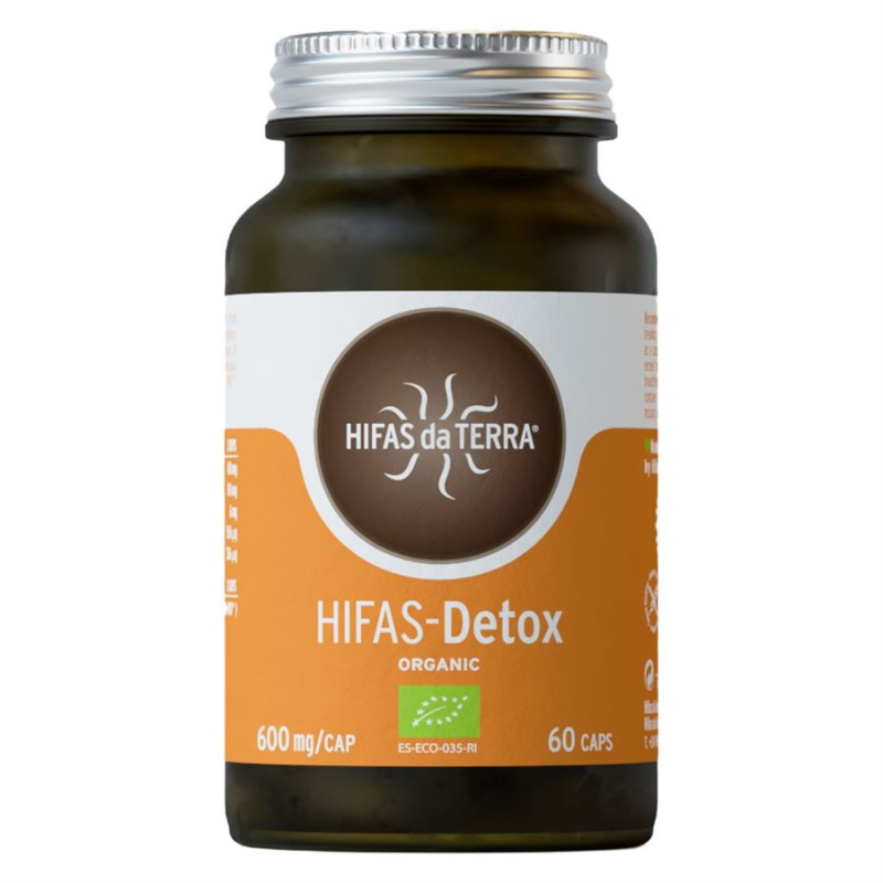 Hifas da Terra HIFAS-Detox 60 kapslí Bio (Maitake a Polyporus)