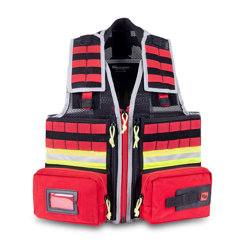 Elite Bags E-VEST’S Vesta pro záchranáře S/M Barva: Červená