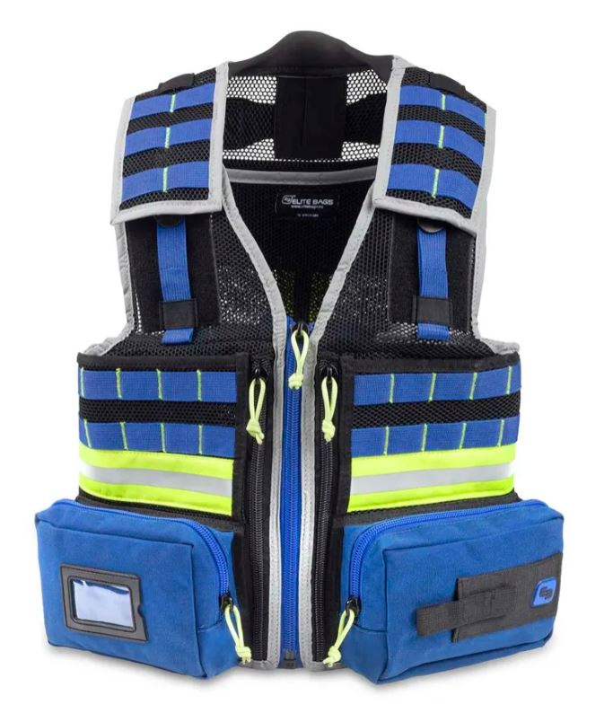 Elite Bags E-VEST’S Vesta pro záchranáře S/M Barva: Modrá