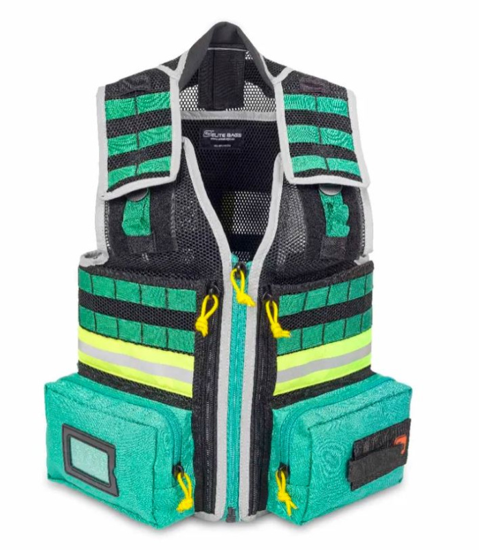 Elite Bags E-VEST’S Vesta pro záchranáře S/M Barva: Zelená