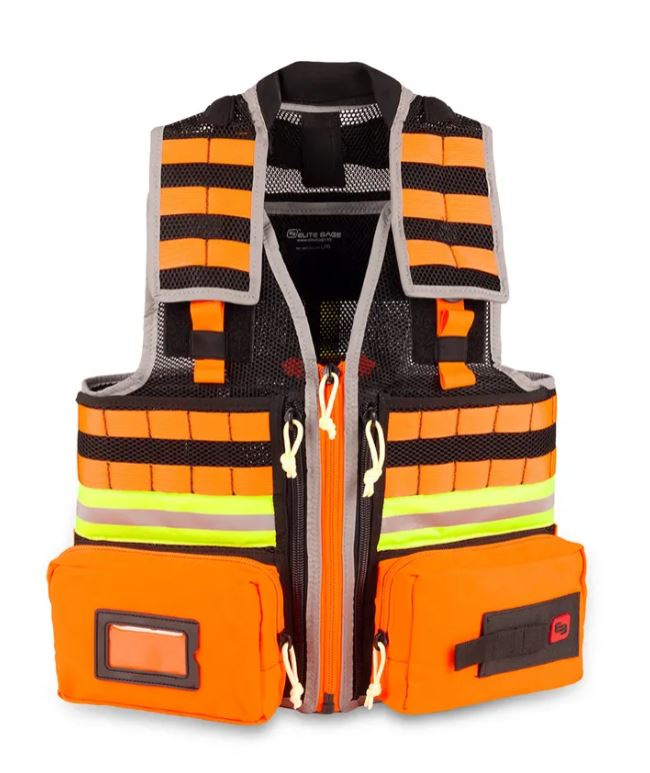 Elite Bags E-VEST’S Vesta pro záchranáře L/XL Barva: Oranžová