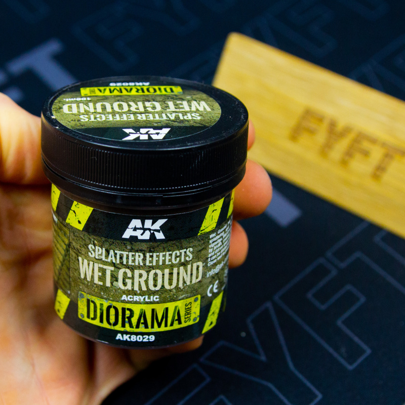 AK Interactive: Splatter Effects - Wet Ground
