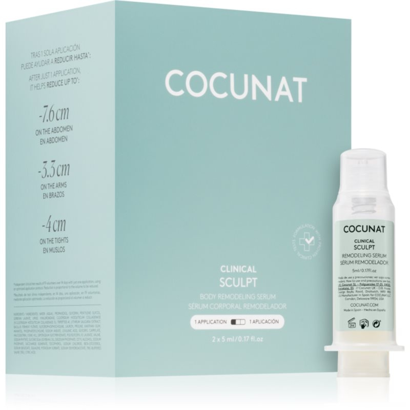 Cocunat Clinical Sculpt remodelační sérum na tělo 2x5 ml