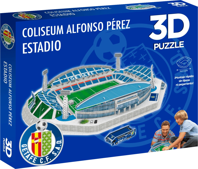 3D PUZZLE STADIUM 3D puzzle Stadion Coliseum Alfonso Pérez - FC Getafe
