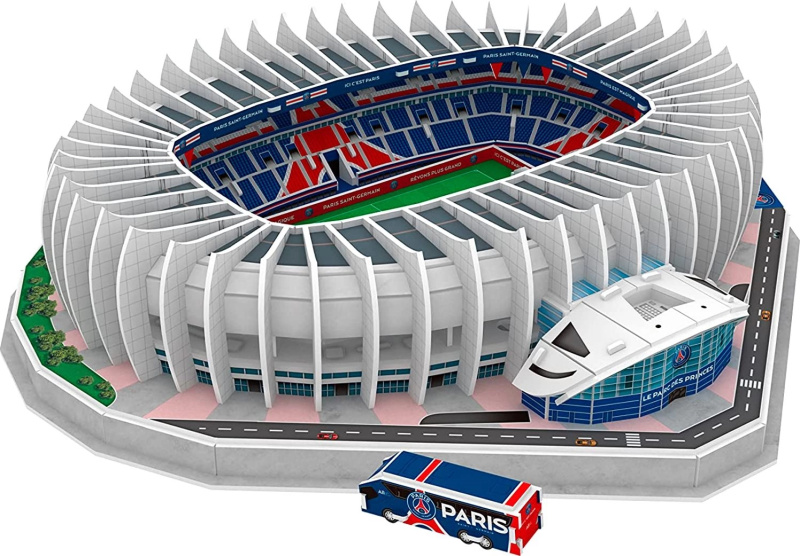 3D PUZZLE STADIUM 3D puzzle Stadion Parc Des Princes Paris Saint-Germain 111 dílků