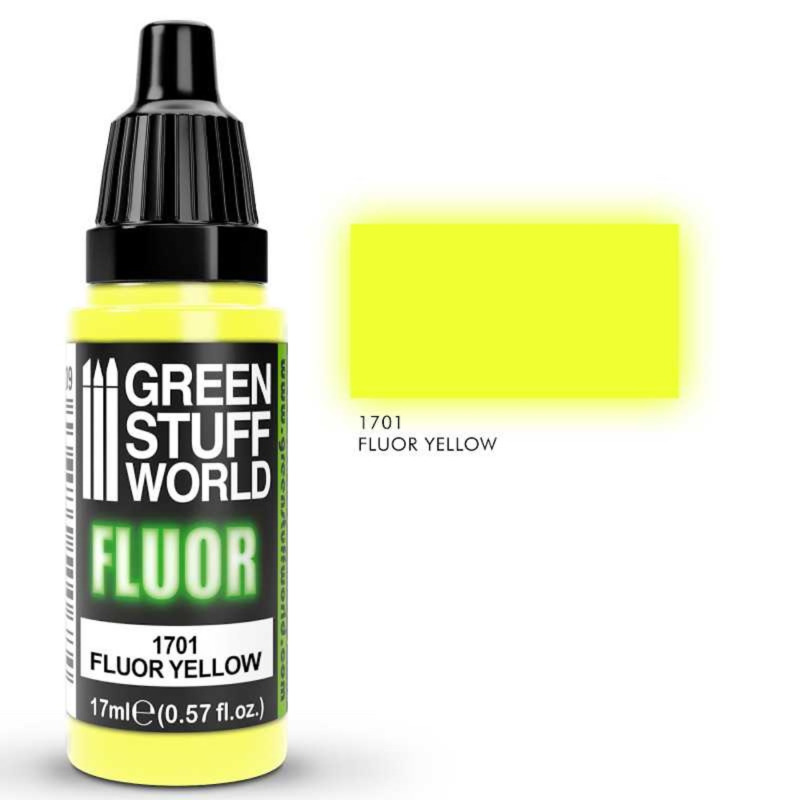 Green Stuff World: Fluor Paint Yellow (UV)
