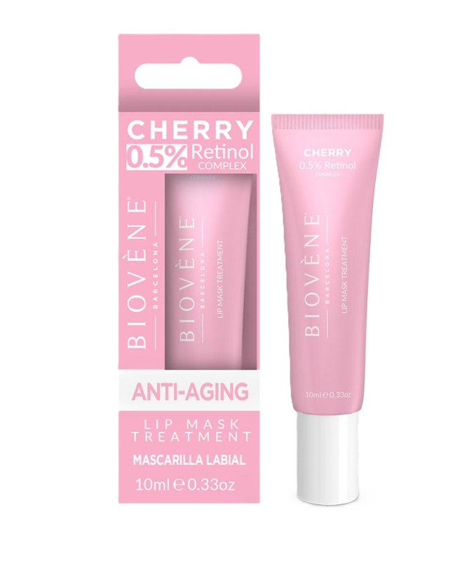 BIOVÉNE Anti-Aging třešeň balzám na rty 10 ml