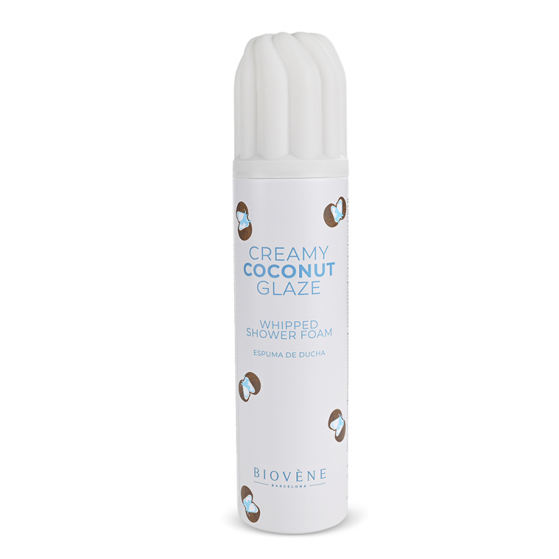 Biovène Šlehačková sprchová pěna Creamy Coconut Glaze 250 ml