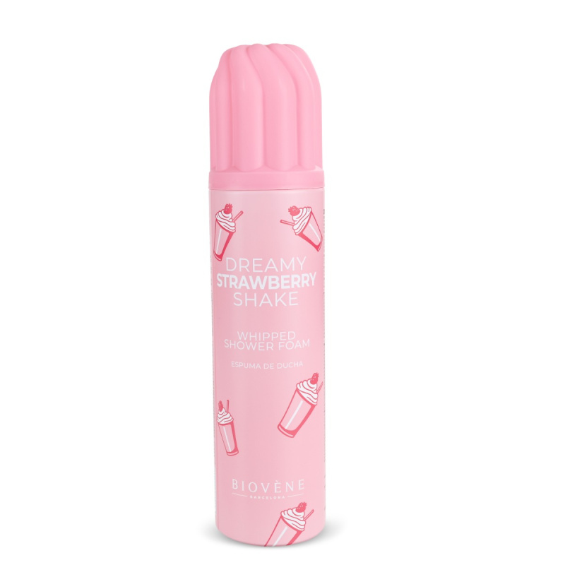 Biovène Šlehačková sprchová pěna Dreamy Strawberry Shake 250 ml