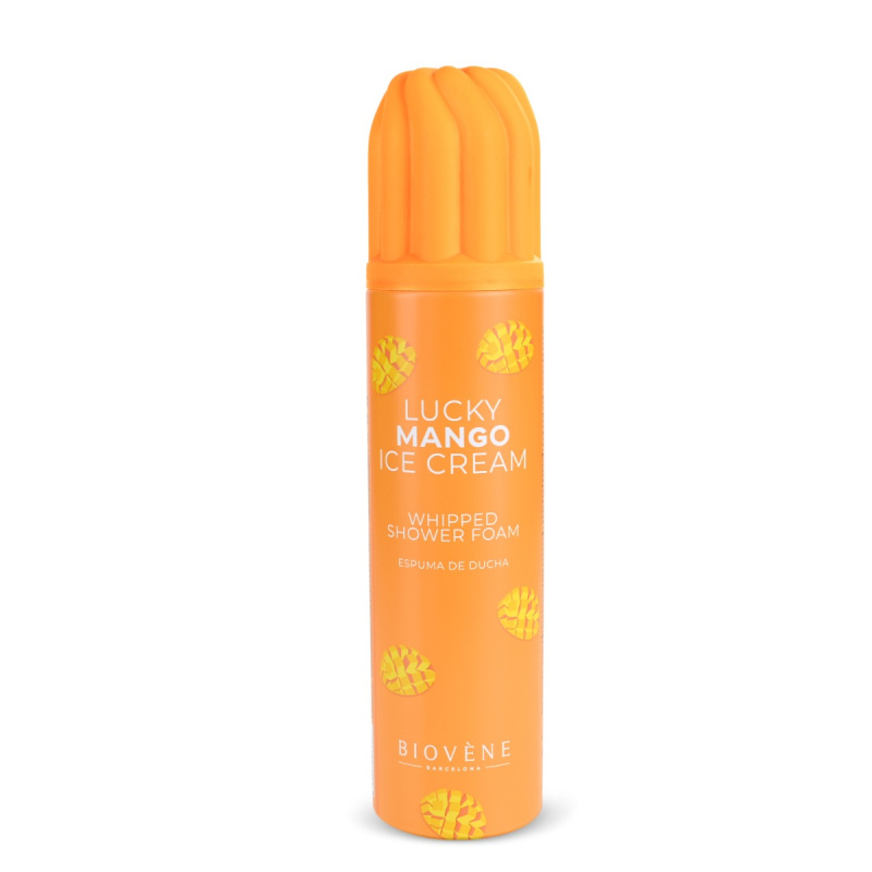 Biovène Šlehačková sprchová pěna Lucky Mango Ice Cream 250 ml