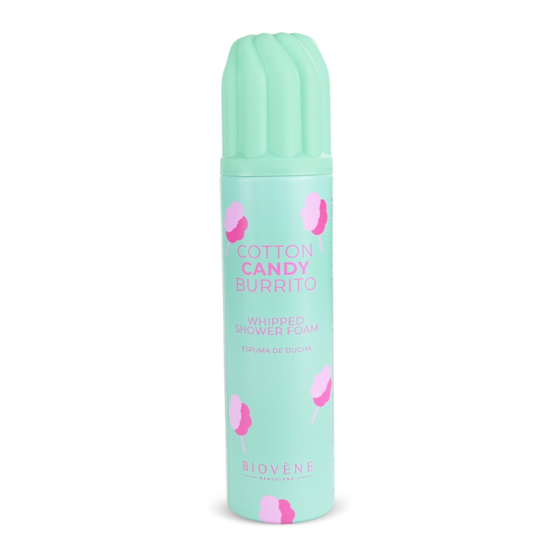 Biovène Šlehačková sprchová pěna Cotton Candy Burrito 250 ml